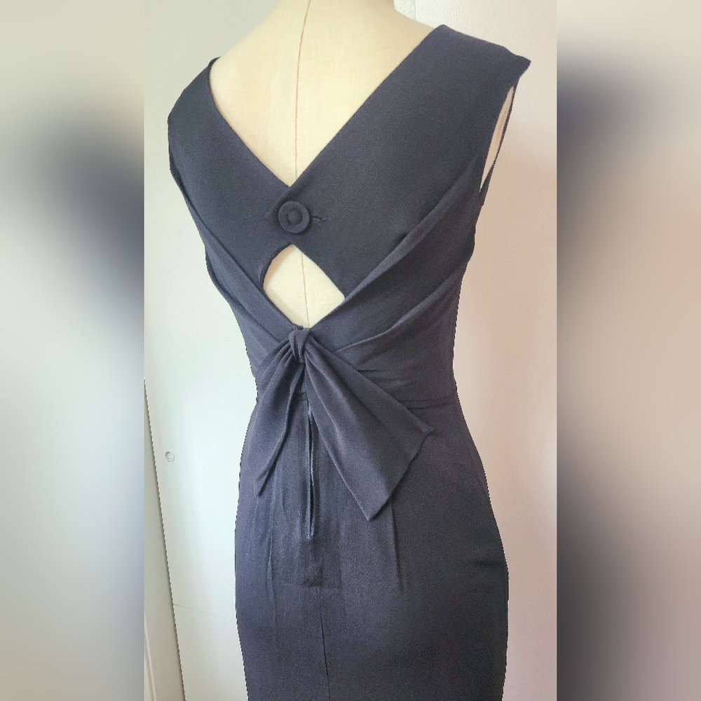 VTG Lanz Originals black cocktail dress - Picture 3 of 17